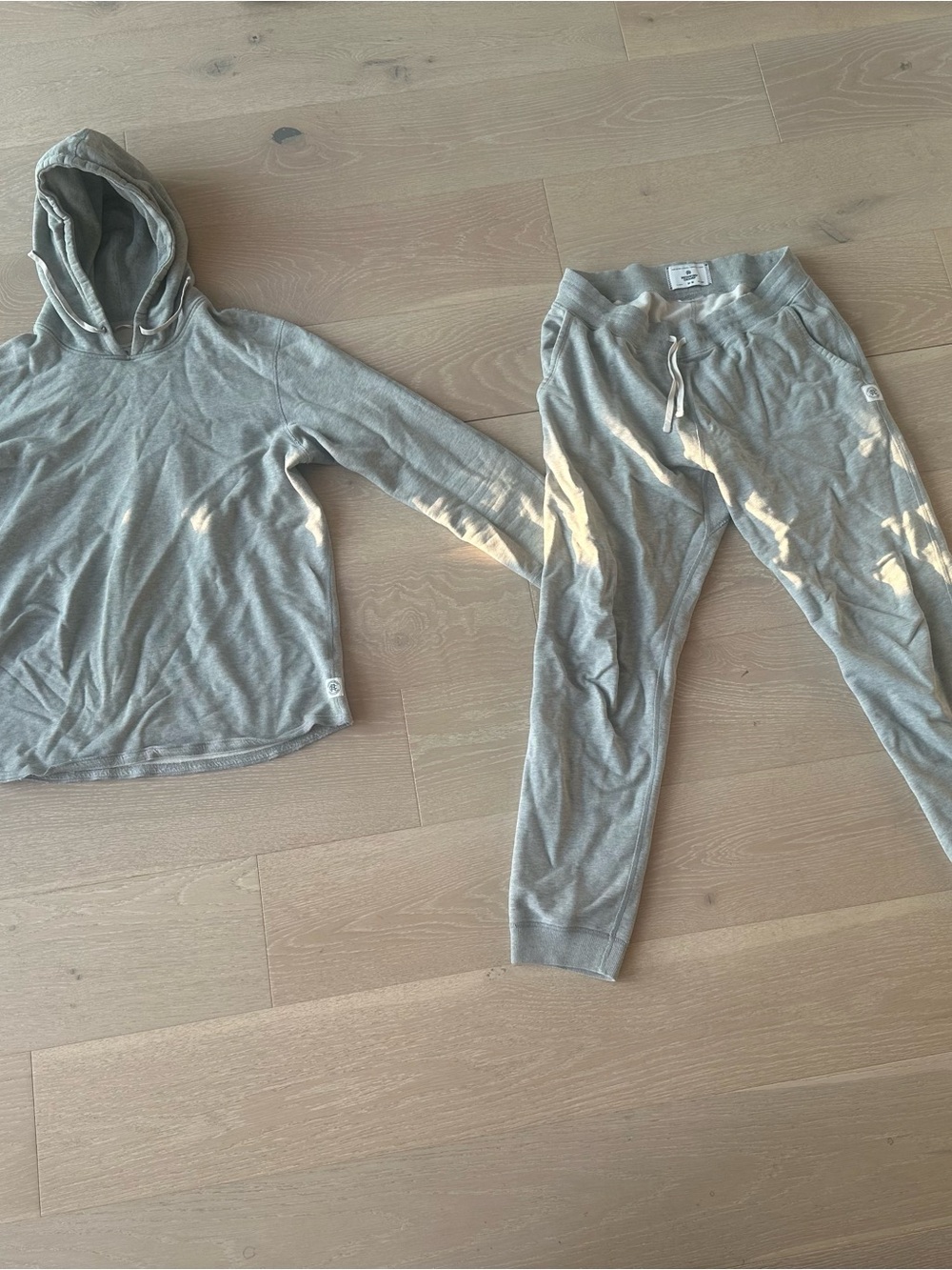 Men’s Grey Hooded Sweat Set